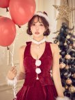 画像12: 【即日発送】【サンタ】ホルターネックジップセットアップサンタコスプレ【コスプレ6点セット】【XS-XLサイズ/2カラー】[OF04] (12)