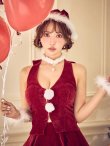 画像20: 【即日発送】【サンタ】ホルターネックジップセットアップサンタコスプレ【コスプレ6点セット】【XS-XLサイズ/2カラー】[OF04] (20)