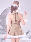 画像16: 【即日発送】【サンタ】ホルターネックジップセットアップサンタコスプレ【コスプレ6点セット】【XS-XLサイズ/2カラー】[OF03] (16)
