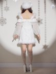 画像21: 【予約 / 11月下旬発送予定】【送料無料！】【サンタ】オフショルチュール袖リボンサンタコスプレ【コスプレ3点セット】【XS-Lサイズ/1カラー】[OF03] (21)