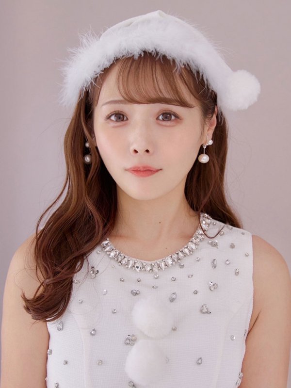 画像16: 【即日発送】【サンタ】ストーンビジューノースリーブタイトサンタコスプレ【コスプレ4点セット】【XS-Lサイズ/3カラー】[OF03] (16)