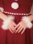 画像16: 【即日発送】【サンタ】ワンショルリボンドットチュールサンタコスプレ【コスプレ4点セット】【XS-Lサイズ/2カラー】[OF01] (16)