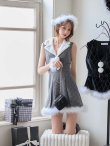 画像19: 【即日発送】【サンタ】ファー襟付きラメワンピサンタコスプレ【コスプレ4点セット】【S-Mサイズ/2カラー】[OF01] (19)