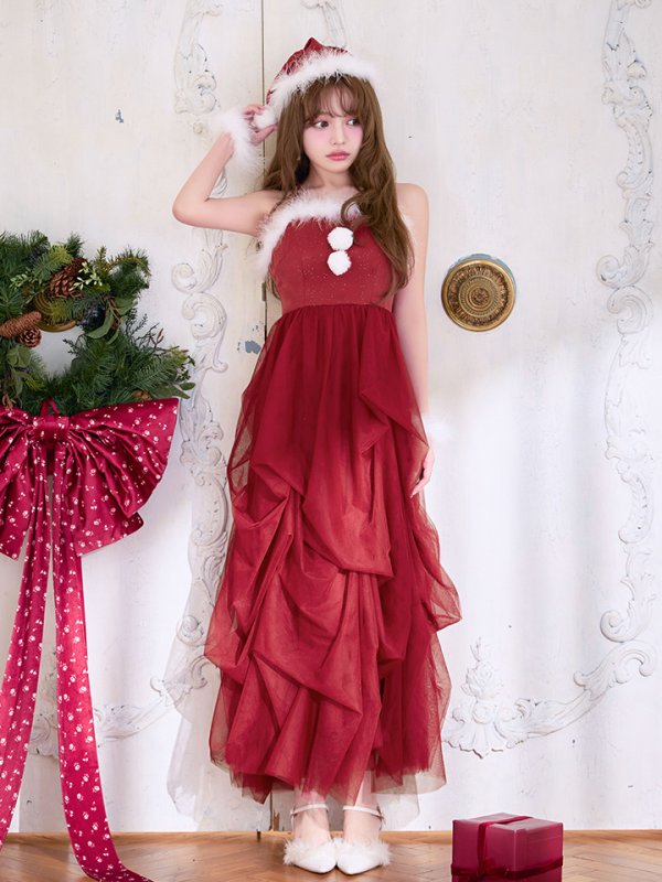 モデル：吉木千沙都（ちぃぽぽ）　身長：158cm　着用サイズ：Sサイズ
