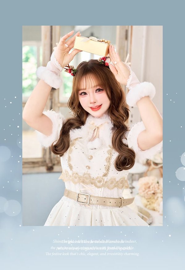 画像5: 【即日発送】【サンタ】ジュエルドブランシュトナカイ【Malymoon/マリームーン】【コスプレ8点セット】【SMサイズ/1カラー】[OF03] (5)