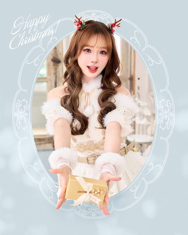 画像8: 【即日発送】【サンタ】ジュエルドブランシュトナカイ【Malymoon/マリームーン】【コスプレ8点セット】【SMサイズ/1カラー】[OF03] (8)