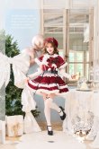 画像3: 【即日発送】【サンタ】ルージュベルベットビジュートナカイ【Malymoon/マリームーン】【コスプレ7点セット】【SM-MLサイズ/1カラー】[OF03] (3)