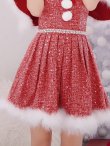 画像38: 【一部予約商品/11月中旬発送予定】【サンタコス 4点セット】【XS-XLサイズ/3カラー】ラメツイードミニワンピースサンタ[YMT] (38)
