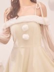 画像20: 【サンタSALE!!】【即日発送】【サンタコス 3点セット】【XS-XLサイズ/1カラー】オフショルダーシアーチュールフレアサンタコスプレ[OF01] (20)