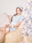 画像16: 【サンタSALE!!】【即日発送！】【サンタコス 4点セット】【S-Mサイズ/1カラー】ギンガムチェックタイトサンタコスプレ[OF01] (16)