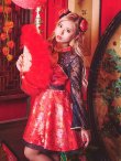 画像4: 【即日発送】フレアチャイナ服ドレスコスプレセット【sugar nineハロウィンコスプレ2点セット】【4サイズ/2カラー】(SE01YN)【YMT】 (4)