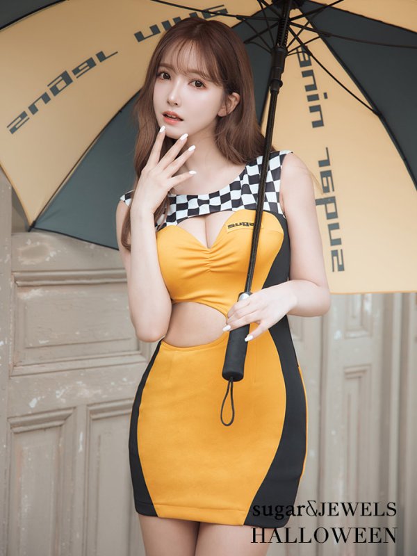 画像2: 【即日発送】レースクイーンコスプレ【sugar nineハロウィン】【XS-Mサイズ/1カラー】[HC02] (2)