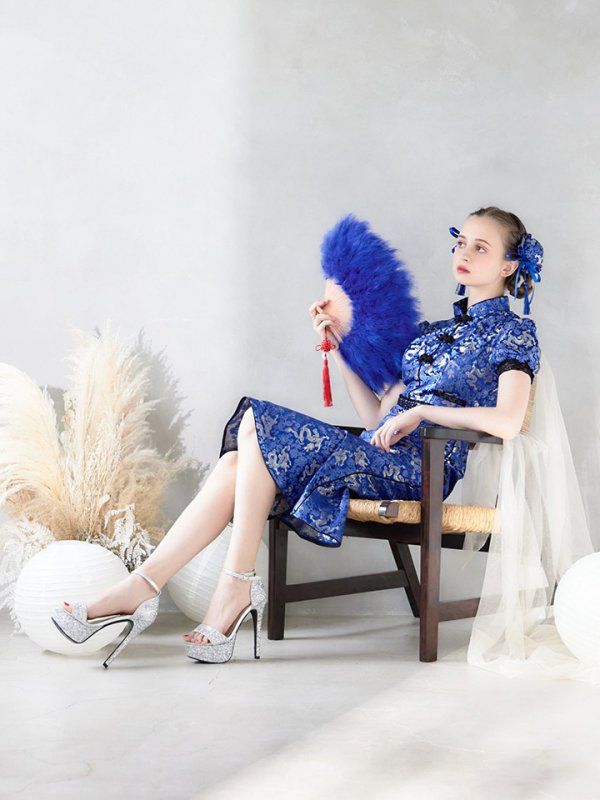 画像10: 【SALE!!】【即日発送】マーメイドスカートチャイナドレスコスプレ【sugar nineハロウィン2点セット】【S-Lサイズ/1カラー】 (SE01YN)[OF01] (10)