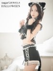 画像2: 【マリームーンコラボ】 セクシーレースキャット【ハロウィンコスプレ6点セット】【XS-L/7カラー】[YMT] (2)