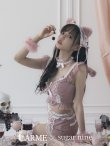 画像6: 【即日発送】【送料無料！】【マリームーンコラボ】 セクシーレースキャット【ハロウィンコスプレ6点セット】【XS-L/7カラー】[HC03] (6)