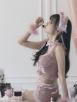 画像15: 【即日発送】【送料無料！】【マリームーンコラボ】 セクシーレースキャット【ハロウィンコスプレ6点セット】【XS-L/7カラー】[HC03] (15)