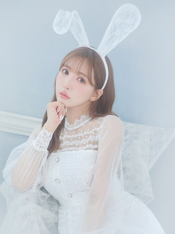 画像15: 【SALE!!】【即日発送】バニーワンピースコスプレ/レースワンピース【sugar nineハロウィン3点セット】【S-Lサイズ/1カラー】[HC03] (15)