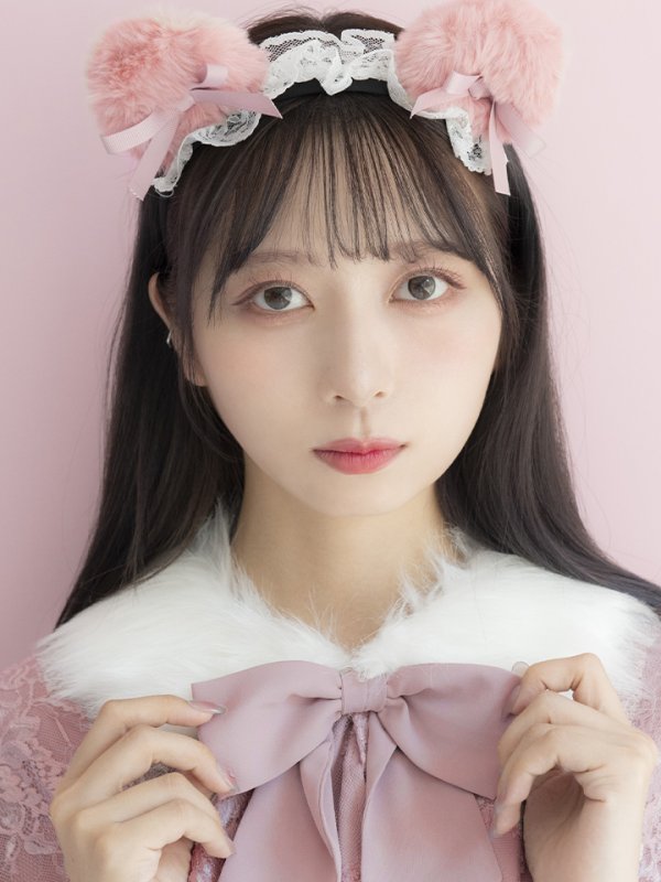 画像9: 【SALE!!】【即日発送】ファーポンチョ付きベアメイドコスプレ/ワンピースコスプレ【sugar nineハロウィン4点セット】【S-Lサイズ/1カラー】[OF01] (9)