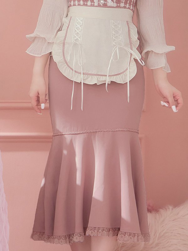 画像8: 【即日発送】ツイードキャットワンピースコスプレ/マーメイドスカート【sugar nineハロウィン3点セット】【S-Lサイズ/1カラー】[HC03] (8)