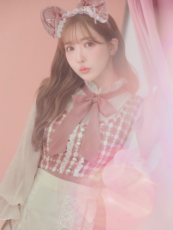 画像13: 【即日発送】ツイードキャットワンピースコスプレ/マーメイドスカート【sugar nineハロウィン3点セット】【S-Lサイズ/1カラー】[HC03] (13)