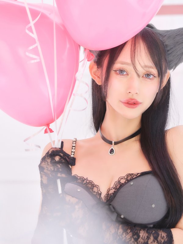 画像2: 【即日発送】【送料無料！】【ハロウィン】ウルフランジェリーセットアップ【コスプレ6点セット】【XS-Lサイズ/1カラー】[HC03] (2)