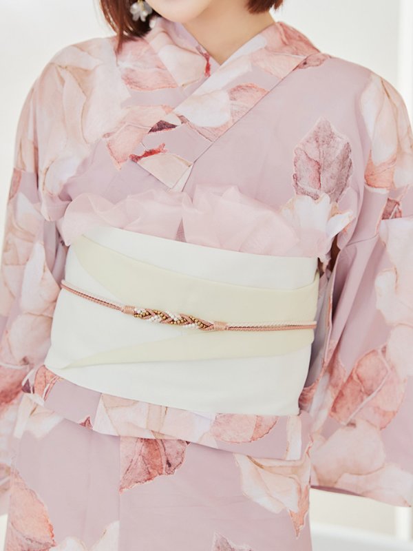 画像18: 【即日発送】【浴衣】 大人スウィートフラワー 薔薇 バラ ローズ 浴衣  【浴衣３点セット 浴衣/帯/下駄】[YMT] (18)