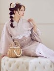 画像13: アーガイルビジュー浴衣  【浴衣３点セット 浴衣/帯/下駄】[YMT] (13)