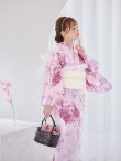 画像8: アンティーク薔薇浴衣 OBI-siwa-200-kj-13-OW / HIMO-900-yn-5-IV / HEKO-800-sb-5-W / YA-1079-kj-8-W / GETA-01-kj-7-P [YMT] (8)
