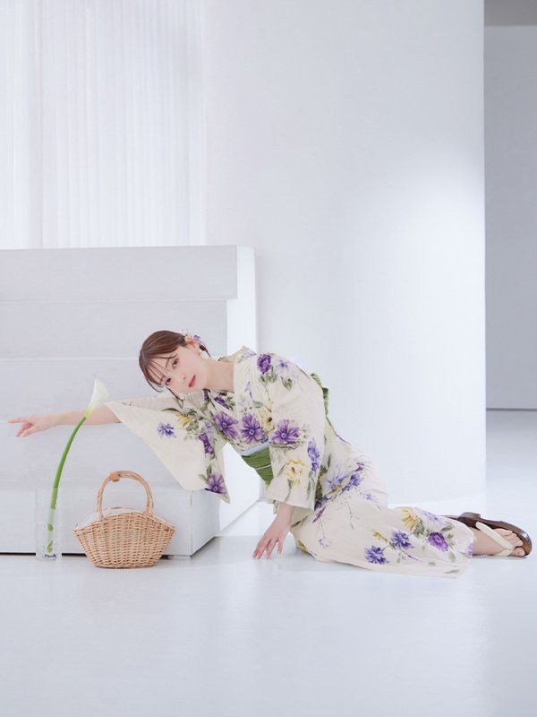 モデル：麻亜里　身長：160cm　着用サイズ：Fサイズ