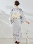 画像17: 【予約 / 7月上旬発送予定】セパレートブルーローズ浴衣 OBI-siwa-200-kj-13-OW / HIMO-903-kj-W / HEKO-800-sb-5-W / YA-953-kn-BL / GETA-01-kj-2-BL / [y/OF01] (17)