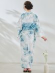 画像16: 【予約 / 7月上旬発送予定】セパレート水彩フラワー浴衣 OBI-siwa-204-wk-2-LBL / HIMO-900-yn-5-IV / HEKO-800-sb-5-W / YA-1023-wk-BL / GETA-01-kj-3-IV/ [yo/OF01] (16)