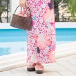 画像6: 【浴衣セール】【浴衣】小花桜模様浴衣セット 【浴衣３点セット 浴衣/帯/下駄】（OBI-hira-100-ok-18-CPxPL/HEKO-800-sb-5-W/HIMO-900-yn-6-MI /GETA-02-ok-5-P)[HC02] (6)