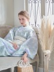 画像13: 【浴衣】ミント地x牡丹浴衣 OBI-siwa-200-kj-13-OW / HIMO-900-yn-4-GYxGY/ YA-942-kj-W / HEKO-800-sb-5-W / GETA-02-ok-3-LBL [YMT] (13)