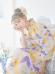 画像17: 【即日発送】鮮やか×大柄フラワー浴衣  【浴衣３点セット 浴衣/帯/下駄】[YMT] (17)