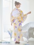 画像21: 【即日発送】鮮やか×大柄フラワー浴衣  【浴衣３点セット 浴衣/帯/下駄】[YMT] (21)