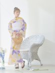 画像8: 【即日発送】鮮やか×大柄フラワー浴衣  【浴衣３点セット 浴衣/帯/下駄】[YMT] (8)