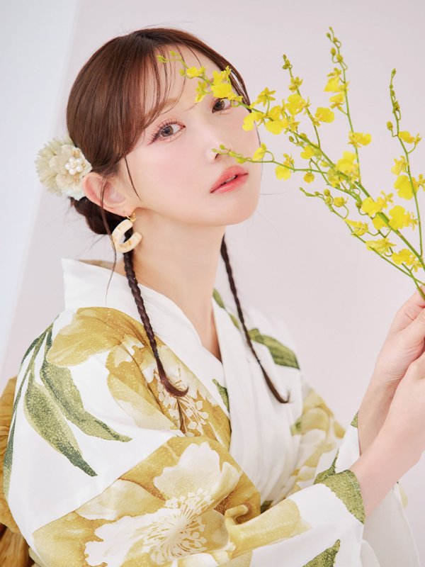 モデル:菅野結以 身長:163cm 着用サイズ:Fサイズ