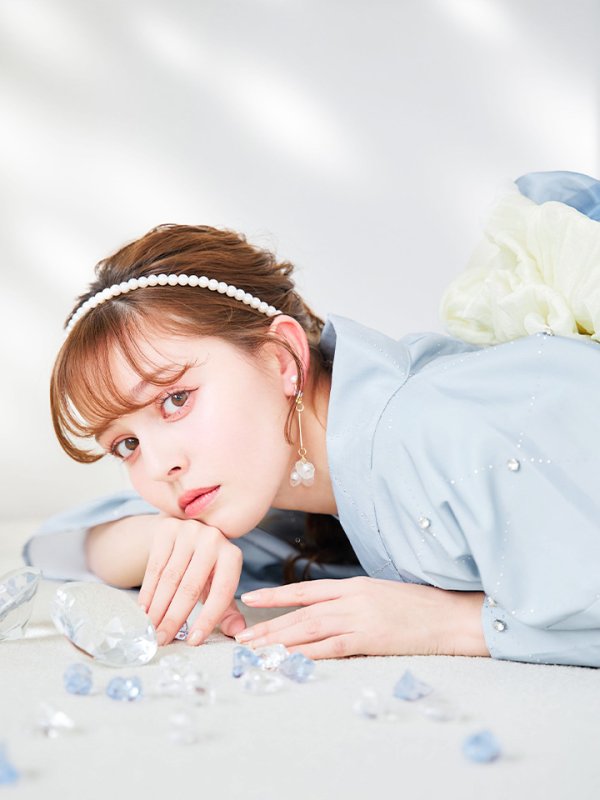 画像21: 【即日発送】アーガイルビジュー浴衣【浴衣３点セット 浴衣/帯/下駄】[YMT] (21)