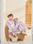 画像11: 【浴衣セール！】【即日発送】【浴衣】 大人スウィート/ピンク地フラワー浴衣 【浴衣３点セット 浴衣/帯/下駄】[YMT] (11)