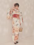 画像13: 【即日発送】アプリコットピンク牡丹浴衣  【浴衣３点セット 浴衣/帯/下駄】[OF04/HC03] (13)