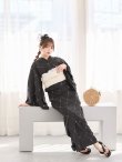 モデル：吉木千沙都（ちぃぽぽ）身長：158cm　着用サイズ：Fサイズ