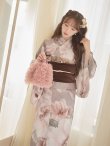 画像10: 送料無料！ソフトピンクブロッサム浴衣【浴衣３点セット 浴衣/帯/下駄】[OF04]【予約 / 4月上旬発送予定】 (10)