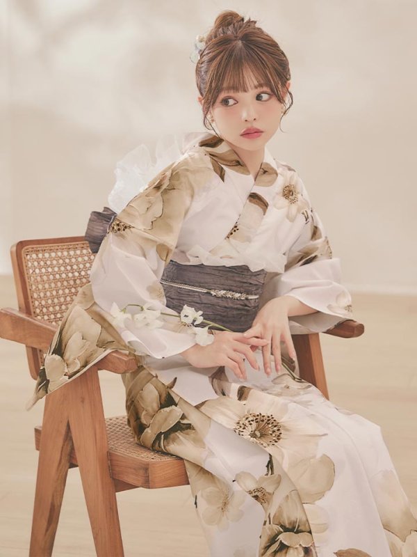 モデル：ちぃぽぽ　身長：158cm　着用サイズ：Fサイズ