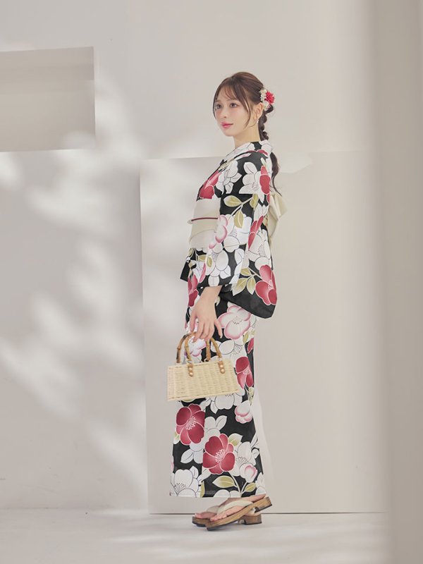 モデル：kie　身長：158cm　着用サイズ：Fサイズ