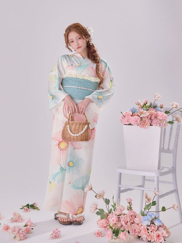 モデル：まみ　身長：161cm　着用サイズ：Fサイズ