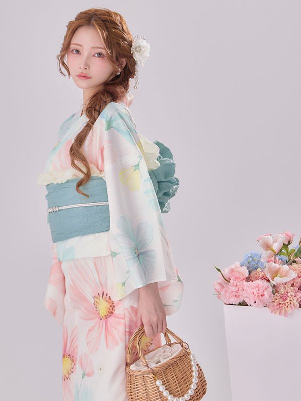 モデル：まみ　身長：161cm　着用サイズ：Fサイズ