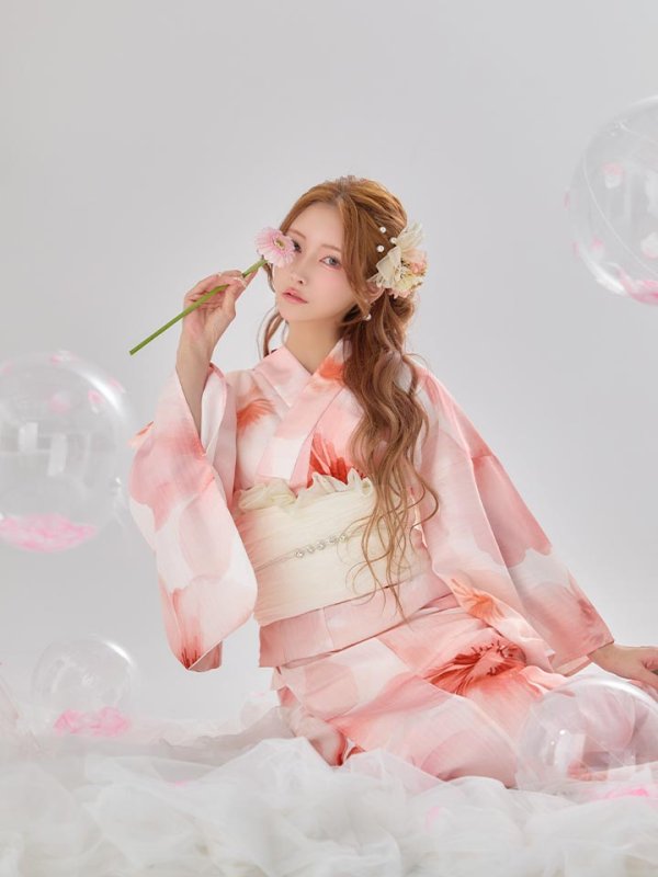 モデル：まみ　身長：161cm　着用サイズ：Fサイズ