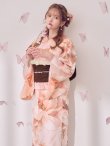 画像47: 送料無料！スウィートニュアンスピンク牡丹浴衣【浴衣３点セット 浴衣/帯/下駄】[OF04]【予約 / 6月下旬発送予定】 (47)