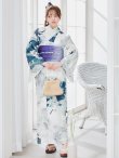 画像19: 【予約 / 5月中旬発送予定】セパレートグラデーションブルーグリーン浴衣 OBI-g-500-kj-9-NV / HIMO-900-yn-4-GYxGY / HEKO-800-sb-5-W / YA-73-kn-BLGR / GETA-01-kj-3-IV/ [y/OF01] (19)