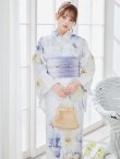 画像11: 【予約 / 7月上旬発送予定】セパレートシャーベットフラワー牡丹浴衣 OBI-g-500-kj-8-GY / HIMO-900-yn-3-GYxGD / HEKO-800-sb-5-W / YA-1016-kj-GY / GETA-01-kj-3-IV / [/OF01] (11)
